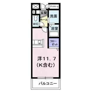 エタニティローズ【3階】の間取り