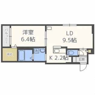 グランスター8【4階】の間取り