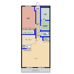 けやきガーデンプレイス【2階】の間取り