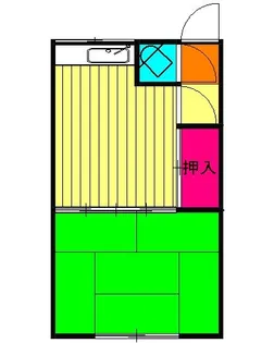 児玉荘【2階】の間取り