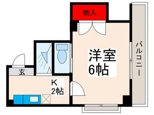 ハイム栄IIの間取り