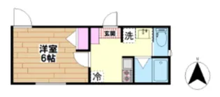 GCrest扇【1階】の間取り