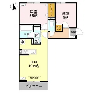 charme【3階】の間取り