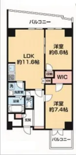 ISM八王子(イズムハチオウジ)【12階】の間取り