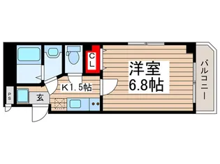 フレンツェル錦糸町【2階】の間取り