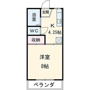 エステート静 A【1階】の間取り