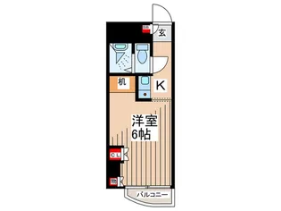 大朋ハイツ【4階】の間取り