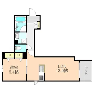 Brillio善源寺【1階】の間取り