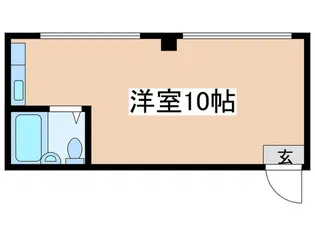 野江ハイツ【5階】の間取り