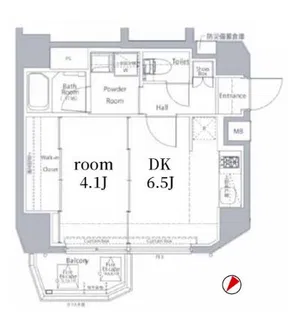 Log初台 ログ初台【7階】の間取り