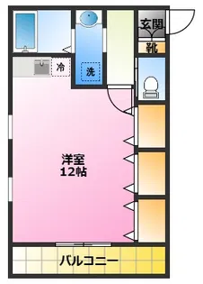 カーサベルデ【2階】の間取り