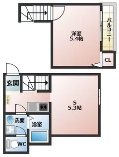 CASAdelSOL【1階】の間取り