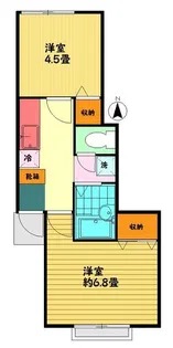 る・ふれぐらんす【2階】の間取り