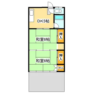 関根コーポ【2階】の間取り