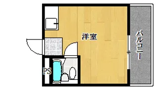 大阪府大阪市東淀川区西淡路1【マンション】の間取り