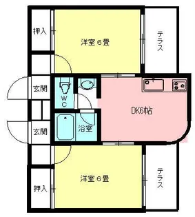 フロレスタ城の平【2階】の間取り
