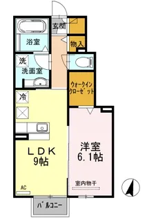 愛知県名古屋市南区鳴尾2【アパート】の間取り