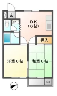 第二青木ビル【3階】の間取り
