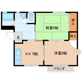 サンクルス【2階】の間取り