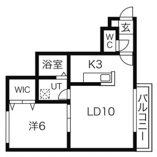 サン・エスポワール【4階】の間取り