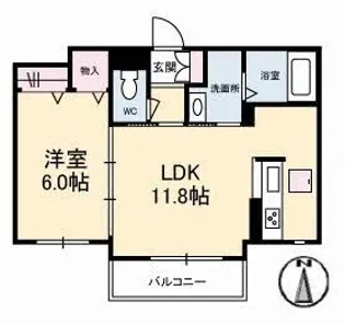 シャーメゾンヴァンソレイユ【1階】の間取り