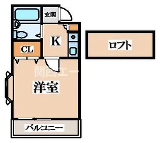 ライズコート住道【2階】の間取り