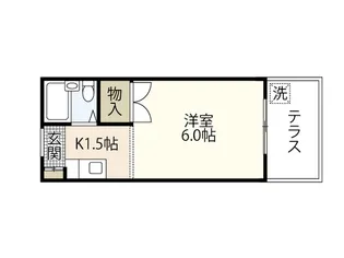 ライフワン美の里Two【3階】の間取り