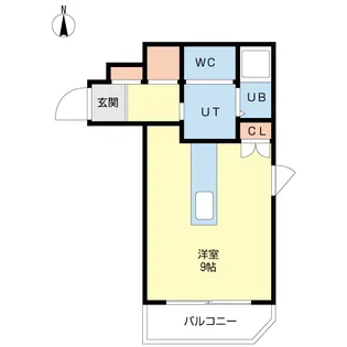 αNEXT澄川【1階】の間取り