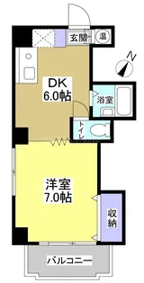 タウンファイブ【4階】の間取り