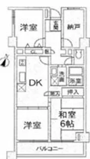 3SDKの間取り画像