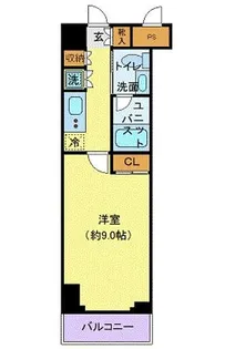 Rising place石川町【2階】の間取り