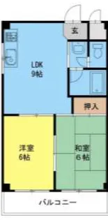 正岡マンション【3階】の間取り