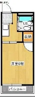 Azzurro Fukuroi【2階】の間取り