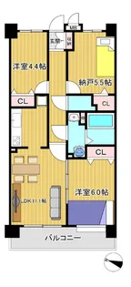 ライオンズガーデンひばりヶ丘第2【8階】の間取り