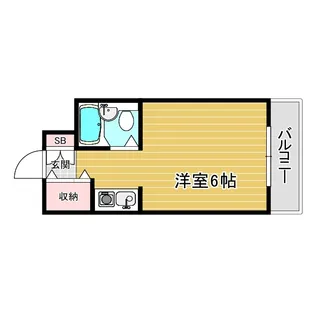 ベルトピア加古川【4階】の間取り