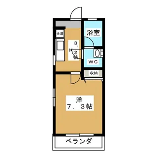 フォルティーナ日吉本町【1階】の間取り