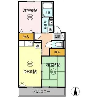 エポック21【1階】の間取り