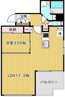 グランドメゾン阿佐ヶ谷【6階】の間取り