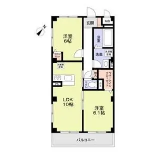 神奈川県相模原市南区相模大野7【マンション】の間取り