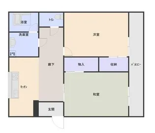 伊勢崎第2コートハウス【1階】の間取り