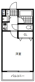 シャトラン弓木参番館【3階】の間取り