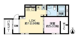 東京都北区赤羽2【マンション】の間取り