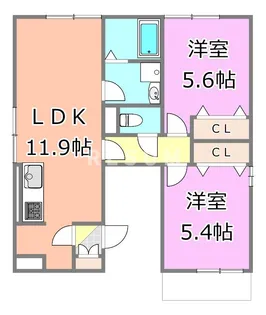 千葉県千葉市中央区今井2【アパート】の間取り