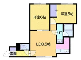 エポーズ02【2階】の間取り