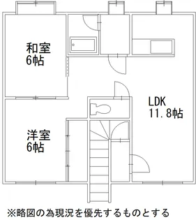 コーポぐれこII【2階】の間取り
