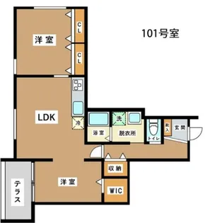 Residence M【1階】の間取り