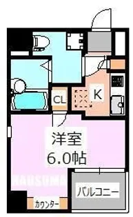 東京都北区滝野川7【マンション】の間取り