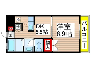 ラパークガーデン【2階】の間取り