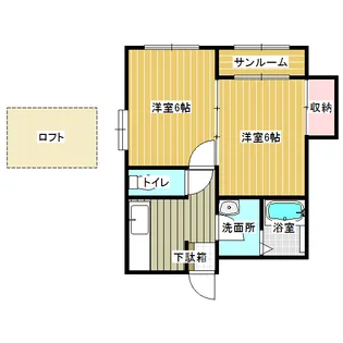 Feel yokote 1【1階】の間取り