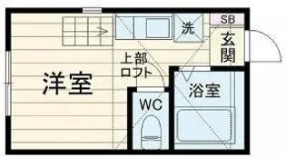 神奈川県横浜市神奈川区斎藤分町【アパート】の間取り